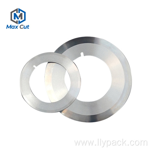 Disc-shaped Tungsten Steel Heat Seal Cotton Slitter Blade